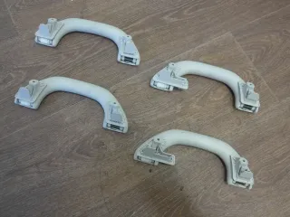 2x Haltegriff Angstgriff VW Passat 3C Golf 1K0857607H 1K0857607J grau - Bild 3