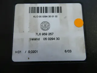 VW Touareg 7L elektrish verstellbare Lenksäule Steuergerät 7L6959257 Bordnetz - Bild 4