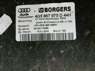 Org Audi A6 4G Limo Heckklappenverkleidung 4G5867975D rear lid panel - Bild 3