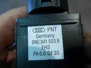 Audi TT 8N Heckscheibenheizung Schalter Knopf 8N0941503B - Bild 2