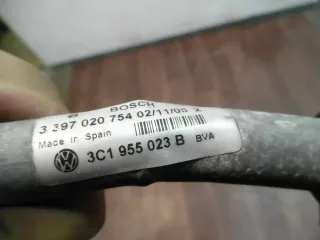 VW Passat 3C Scheibenwischer Motor mit Gestänge Wischermotor 3C1955023F,B - Bild 2