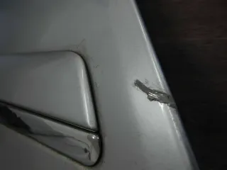 Audi A8 4E Tür hinten rechts rechte Tür silber LY7W 2006 - Bild 7