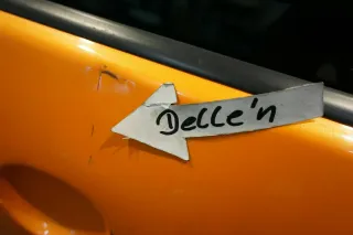 Original VW Golf 5 V 1K Tür Vorne rechts Orange 3 Türer Beifahrertür - Bild 6