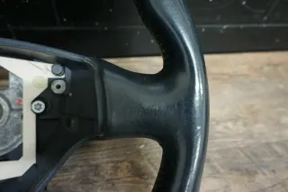 Audi A4 8E Airbaglenkrad Lenkrad Lederlenkrad Leder blau 8E0124A - Bild 2