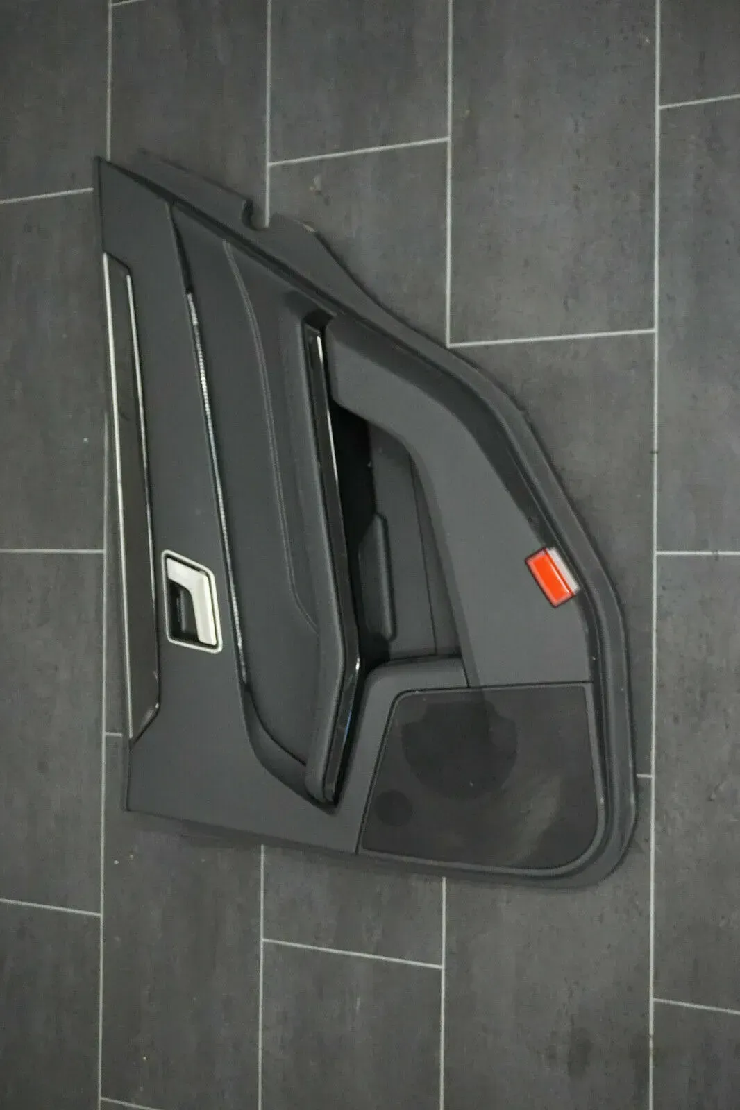 Türverkleidung Türpappe hinten rechts Leder 8P74 Mercedes E Klasse W212 schwarz - Bild 1