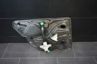 VW Passat 3C B6 Fensterheber Türtafel hinten rechts Motor Gestänge 3C4839756H - Bild 2
