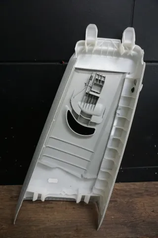 Original Audi A5 8T Verkleidung B-Säule oben links Mondsilber 8T8867243 - Bild 4