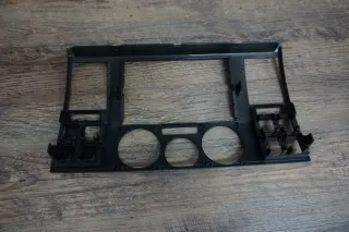 Abdeckung Blende Radio Heizung Bedienung schwarz Original VW T5 7H0857237E - Bild 6