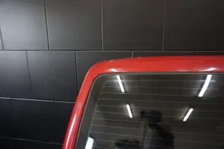 VW T4 Transporter Heckklappe Klappe hinten Kofferraumklappe rot Scheibe - Bild 3