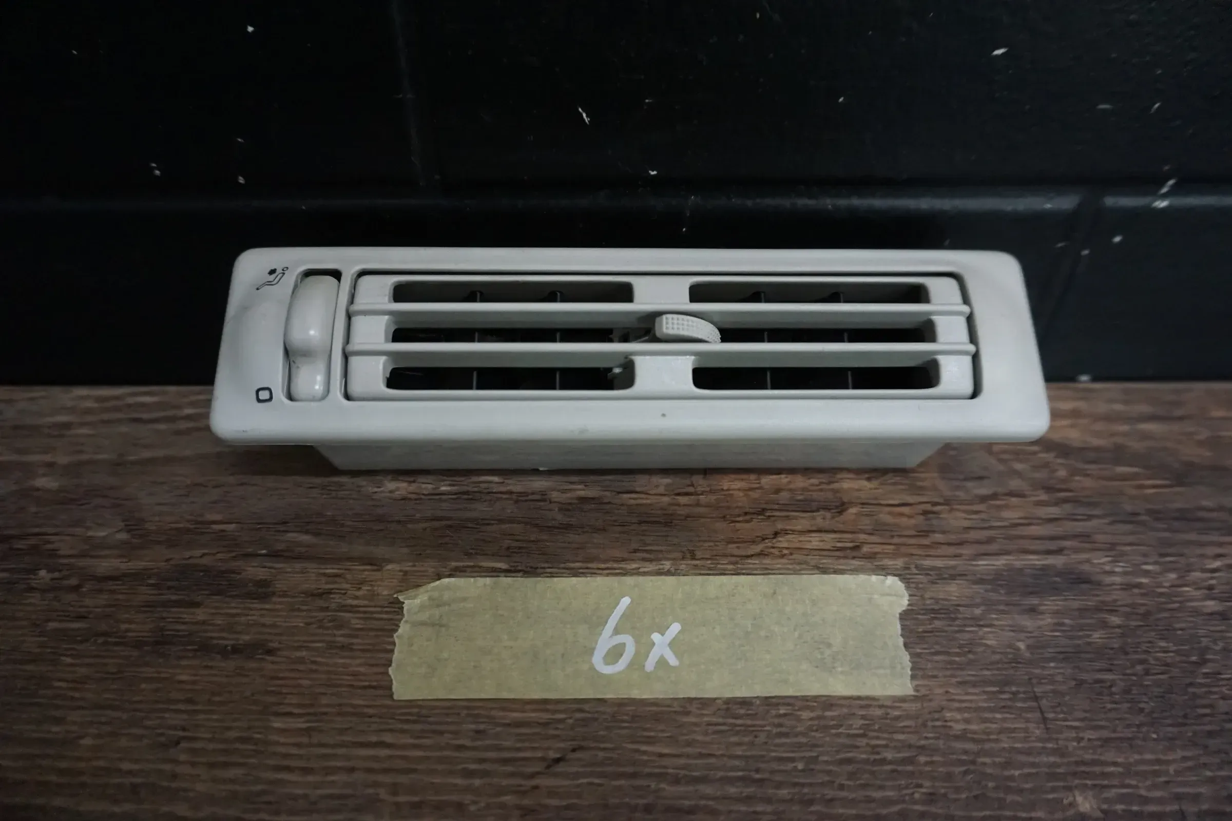 VW T4 Multivan Himmel Lüftungsdüse 7D0820953 Luftausströmer Klima Luftdüse - Bild 1