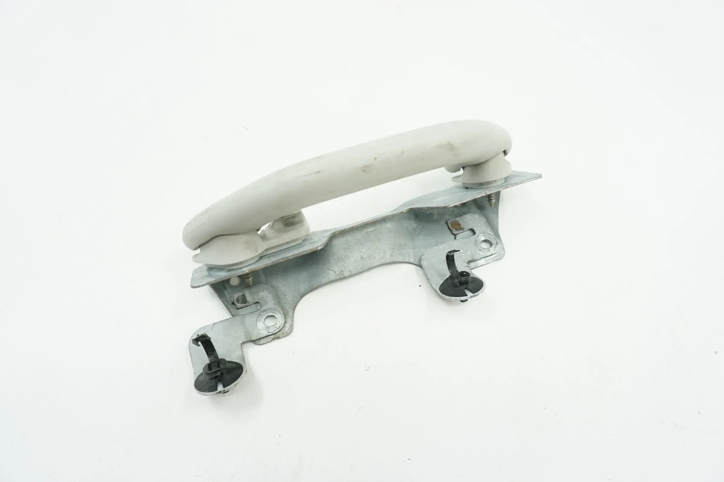 VW T5 Multivan Halterung Angstgriff rechts Schrauben vorn 7H5858688G grau - Bild 1
