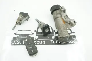 VW T5 7H SCHLOßSATZ SCHLOSS SCHLIEßZYLINDER + 1x SCHLÜSSEL Facelift - Bild 1
