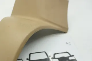 7H5857881D Armaturenbrett Verkleidung links unten 75R beige VW T5 original - Bild 4