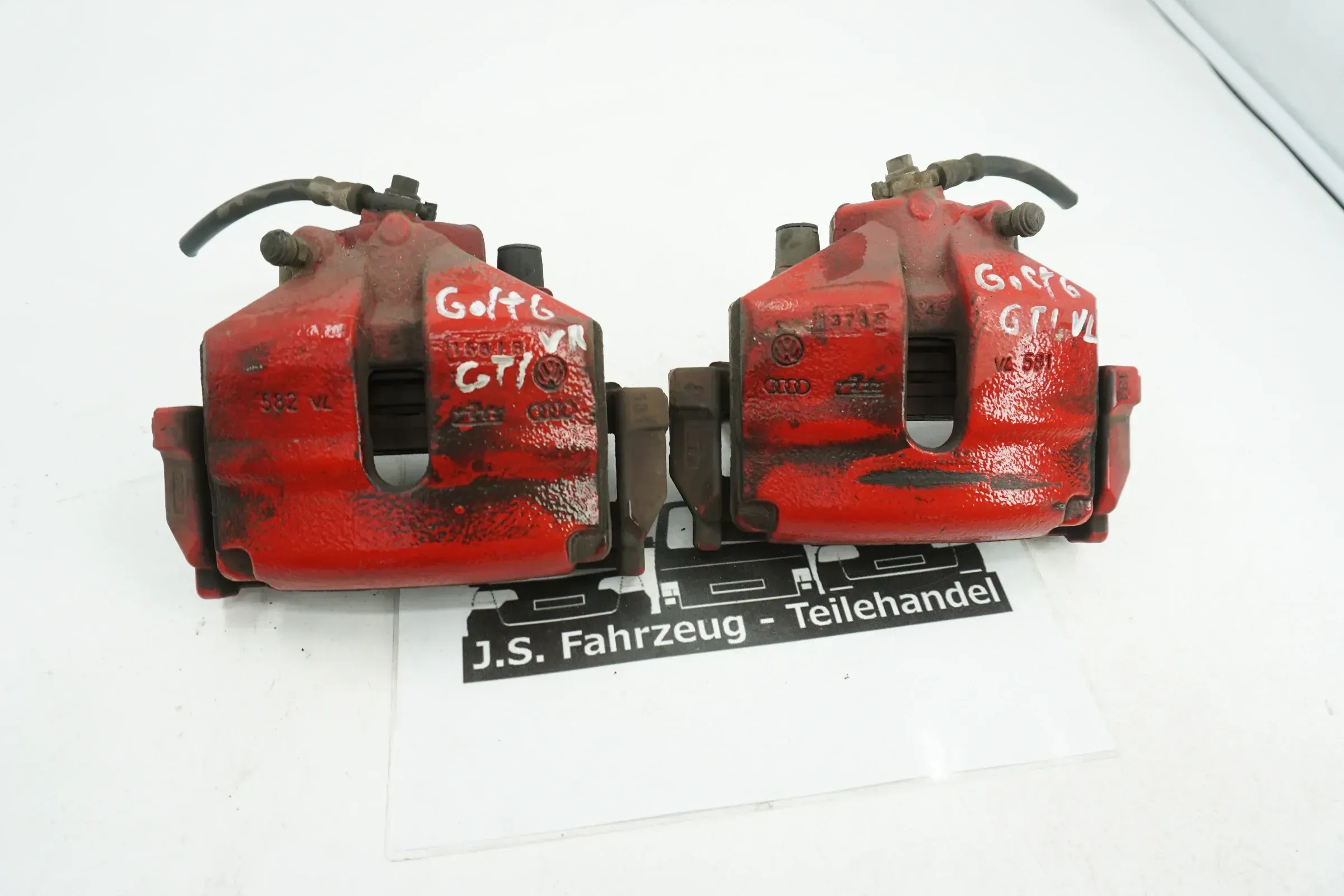 VW Golf V 5 1K VI 6 5K GTI orig. Bremsanlage Bremssattel Bremse vorne - Bild 1