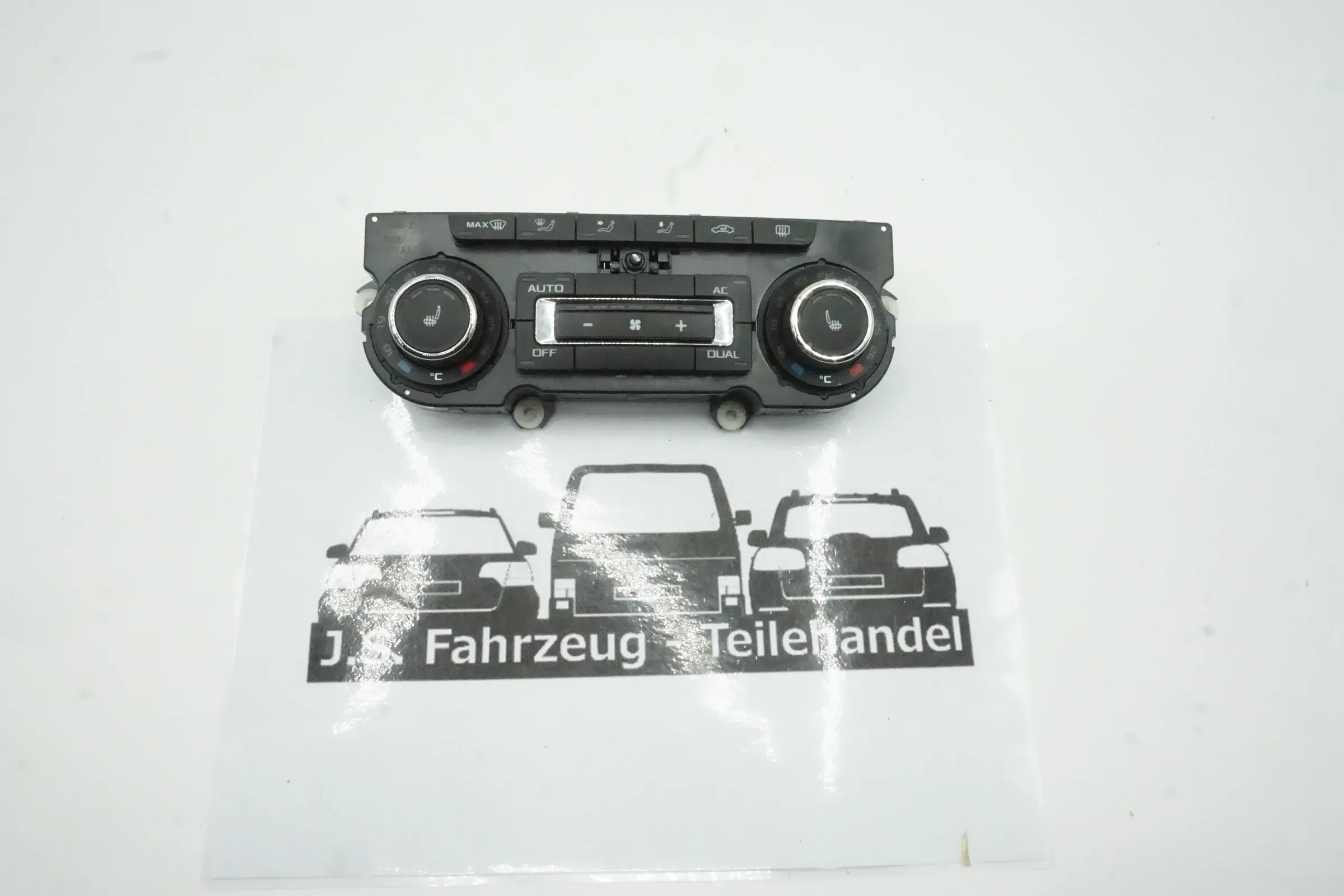 Klimabedienteil Skoda Superb Octavia 3T0907044AC Klima Heizung Klimaregler - Bild 1