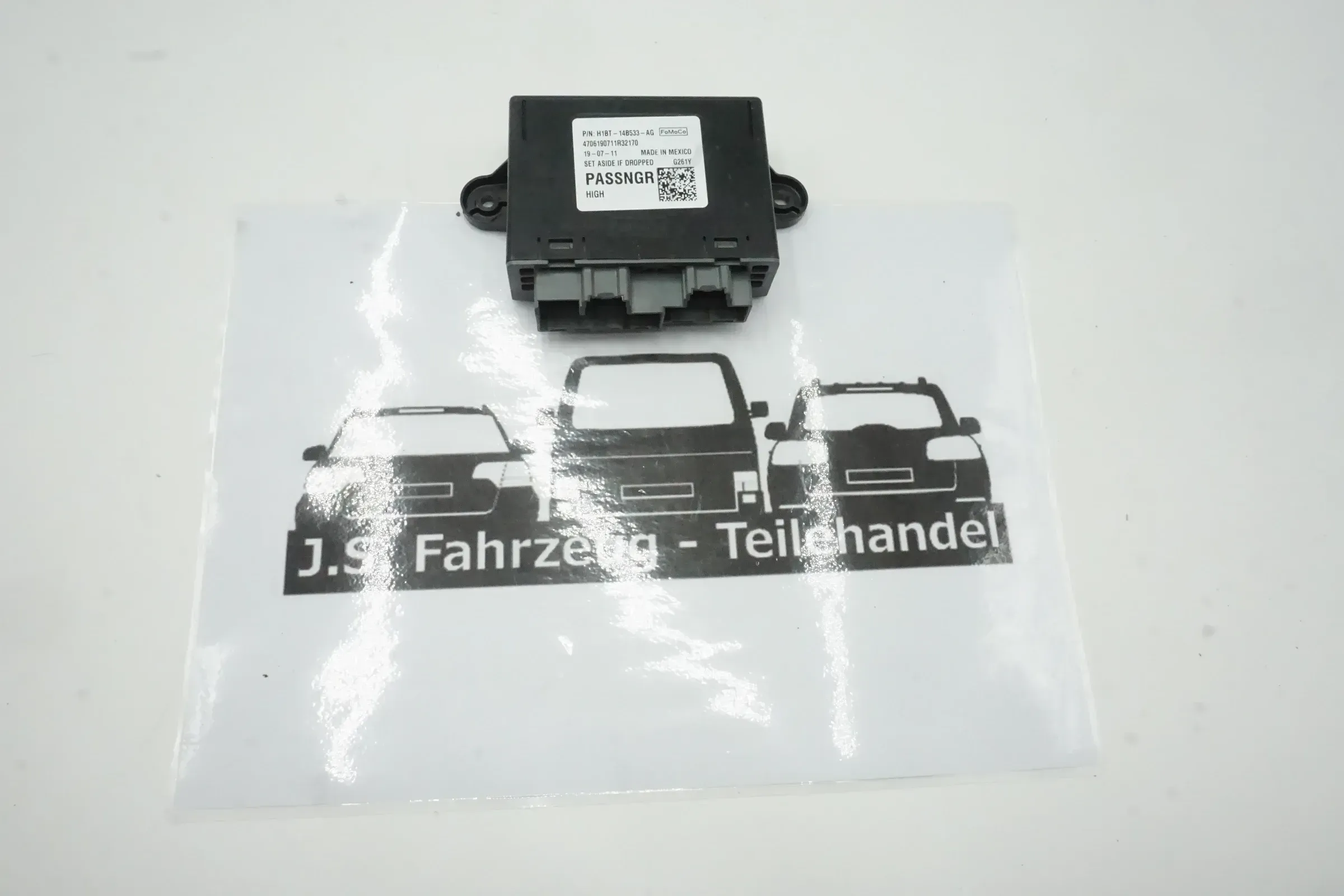 Ford Fiesta VII JHH ab 2018 Türsteuergerät Steuergerät H1BT-14B533-AG - Bild 1