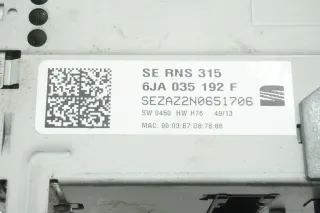 Radio Navigationssystem Autoradio Seat Toledo KG 6JA035192F Radio Navi Leon - Bild 6