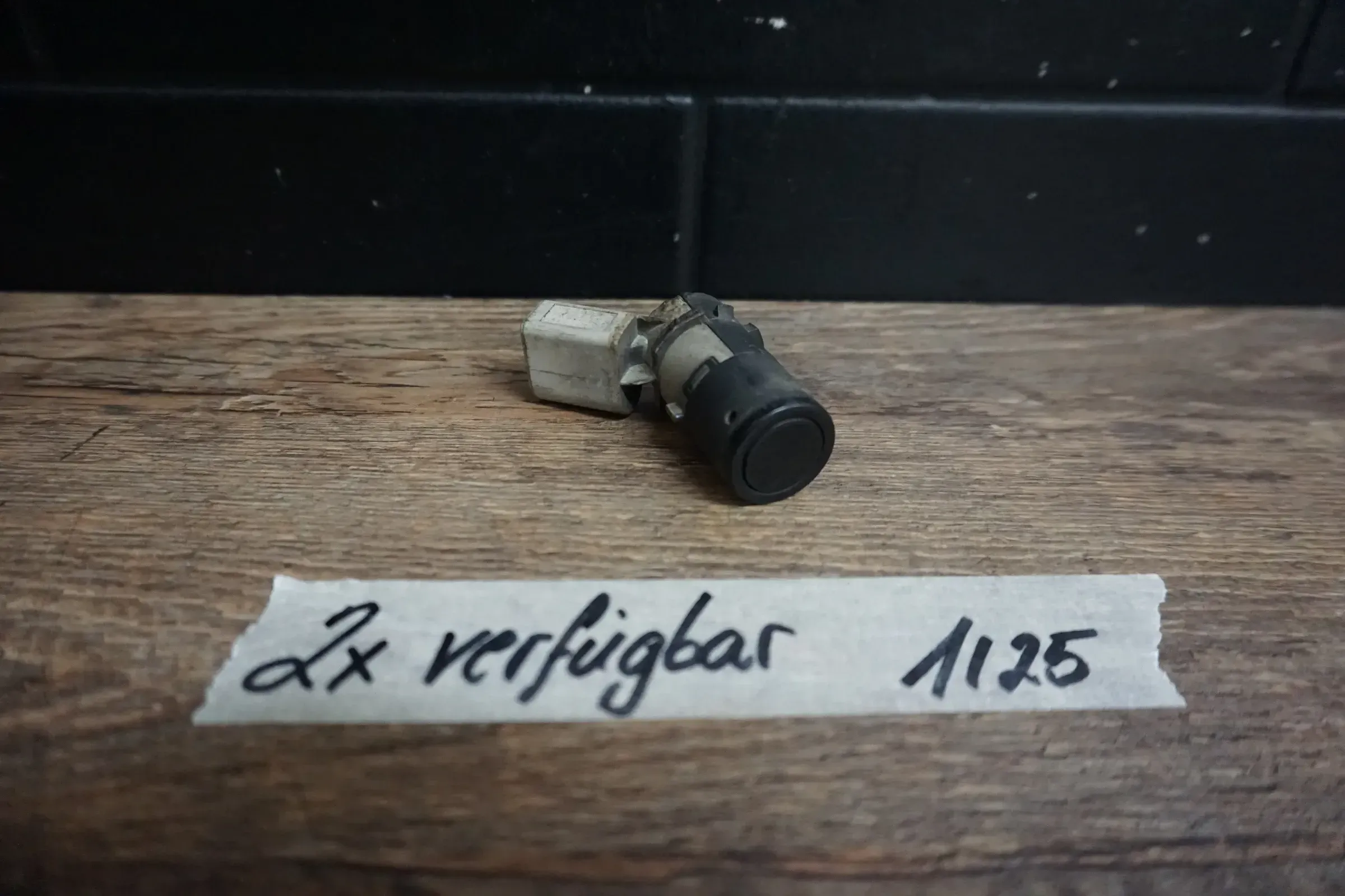 Audi A3 8P A4 B7 A6 4B PDC Sensor Einparkhilfe 7H0919275A Original Grau - Bild 1