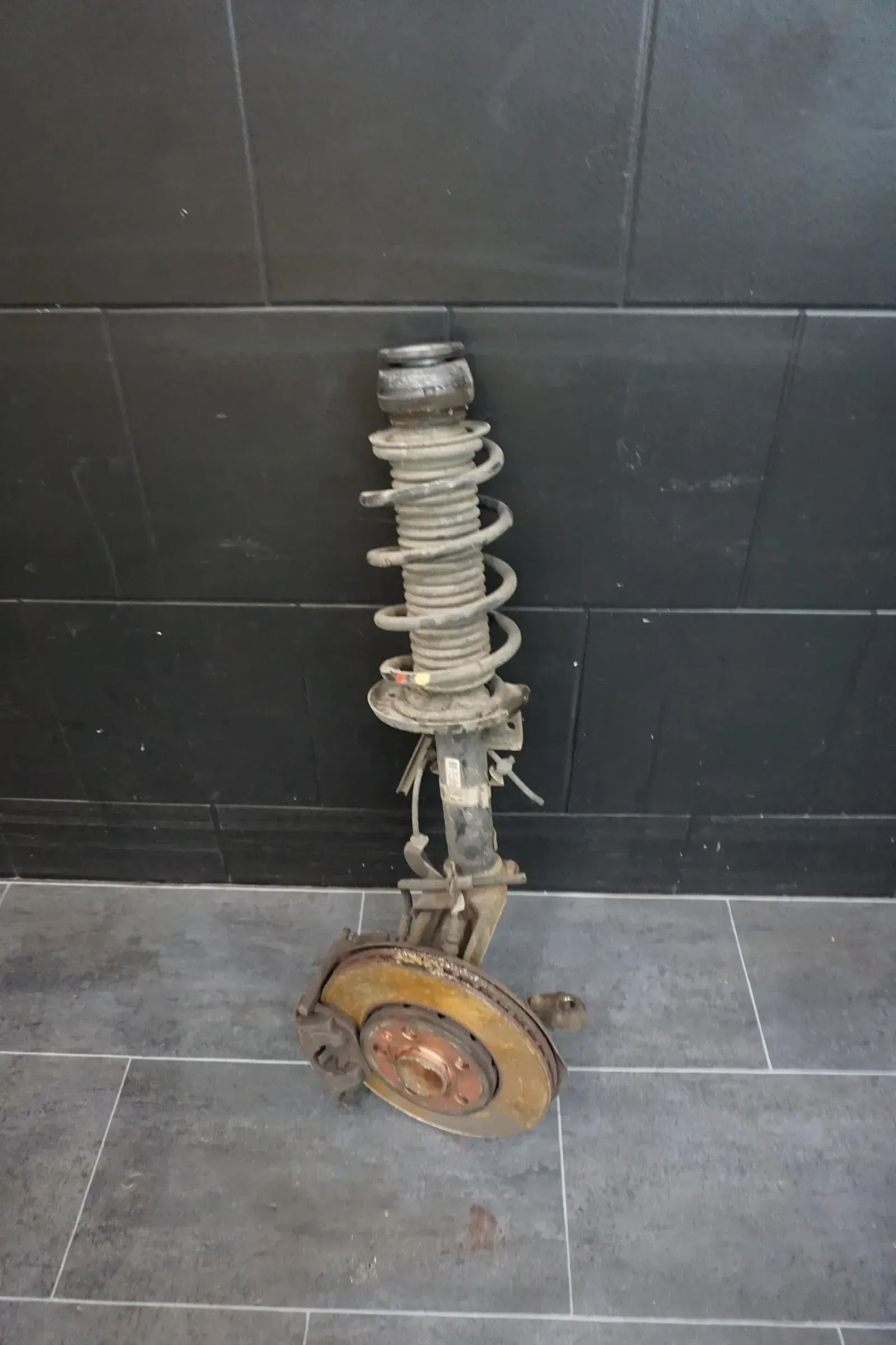 VW T5 1.9TDI ACHSSCHENKEL RADNABE FEDERBEIN vorne links - Bild 1