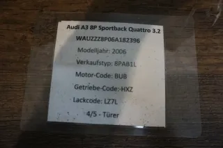 Audi A3 8P Blinkerhebel Wischerhebel Blinker Original 8P0953513A - Bild 2
