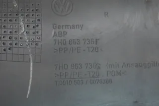 VW T5 7E Einstiegsleiste Verkleidung vorn rechts 7H0863736F - Bild 5