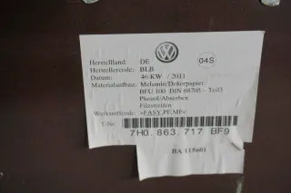 VW T5 SET LADERAUMBODEN LADERAUM BODEN Holz 7H0863717 7E3863732 lang - Bild 9