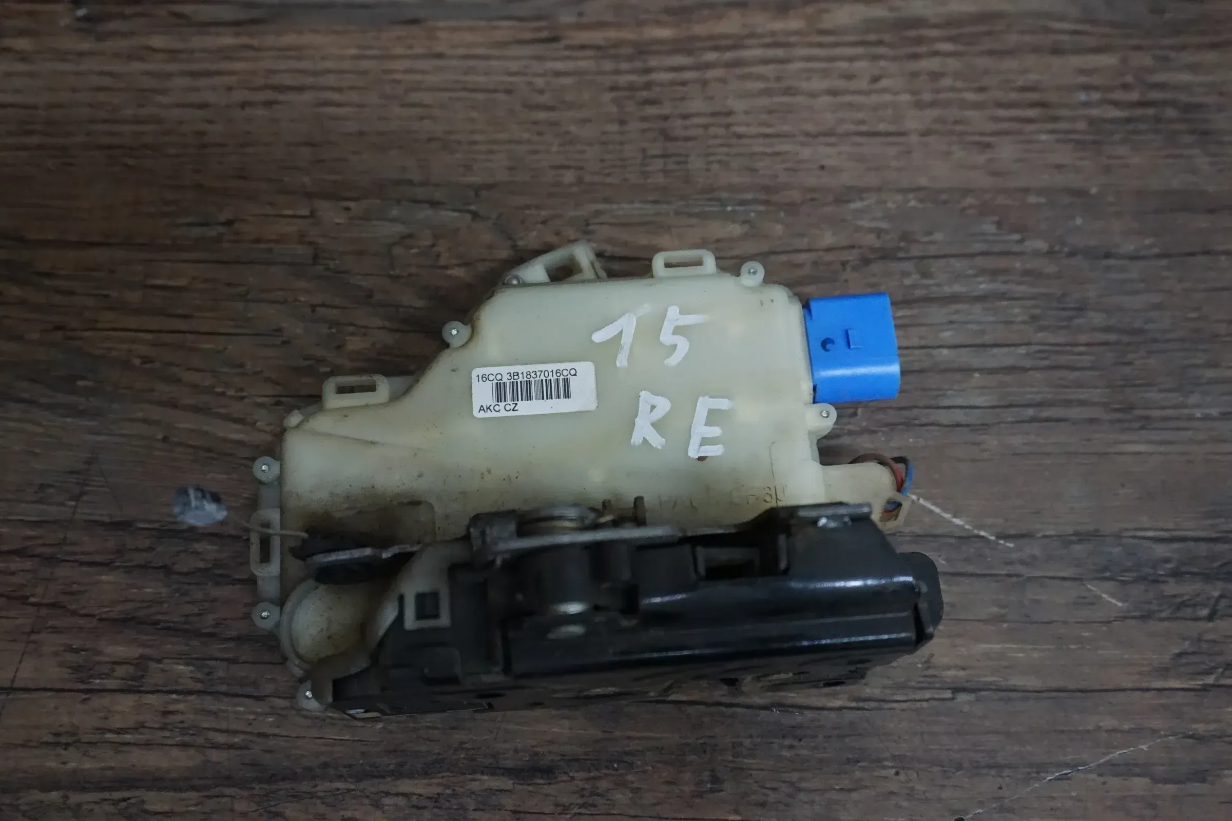 VW T5 Türschloss vorn rechts 3B1837016CQ Bj2014 für ZV 8 Pins - Bild 1