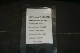 7L0400025 7L0411025C Original VW Touareg 7L 5.0 Vorderachse Achsträger Stabi - Bild 2