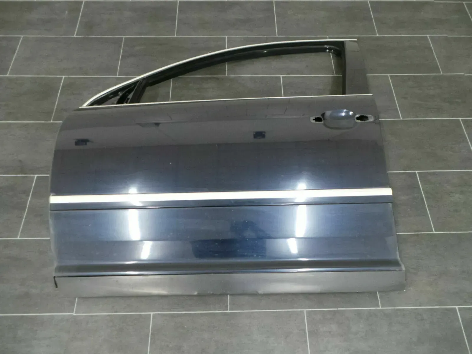 Tür vorne links VW Phaeton 2001-2007 LR5W blau Fahrertür - Bild 1