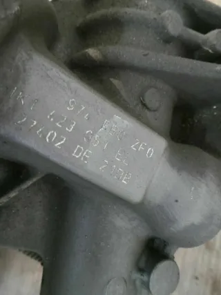 SKODA OCTAVIA 1Z Lenkgetriebe Servotronic Lenkung 1K1423051EL 1K0909144M - Bild 3