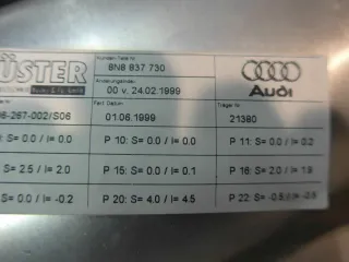 Audi TT 8N Coupe 8N8837730 Fensterheber Fensterrahmen Rahmen rechts - Bild 3