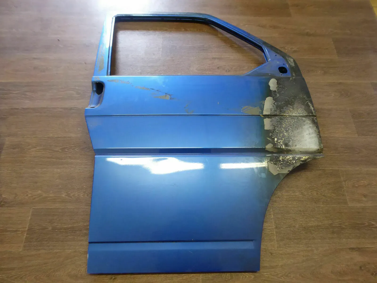 VW Bus T4 Multivan Beifahrertür Tür vorne rechts Blau LW5Y Technoblau BJ99 - Bild 1
