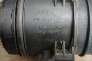Original Audi A8 4H Luftmengenmesser Luftmassenmesser LMM links 4H0133383E - Bild 4