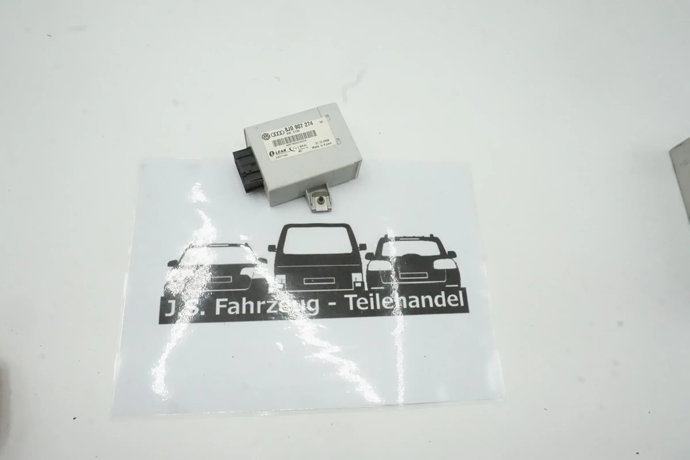 Original Audi TT 8J Reifendruckkontrolle 8J0907274C RDK Steuergerät 4F0907274 - Bild 1