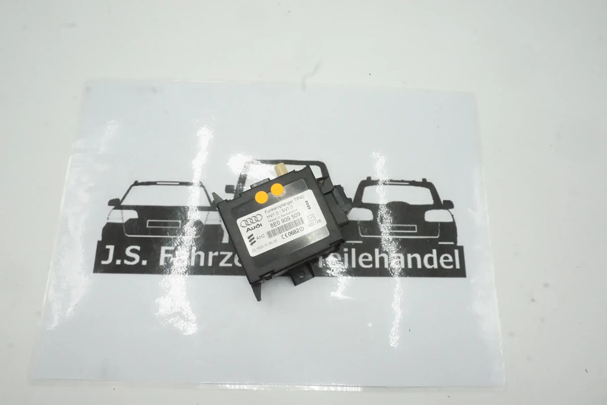 org Audi A4 B7 8E Standheizung Empfänger Funk Steuergerät 8E0909509 - Bild 1
