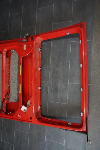 VW Transporter T5 Schiebetür Tür Links Rot Fahrertür Scheibe Fahrerseite - Bild 9