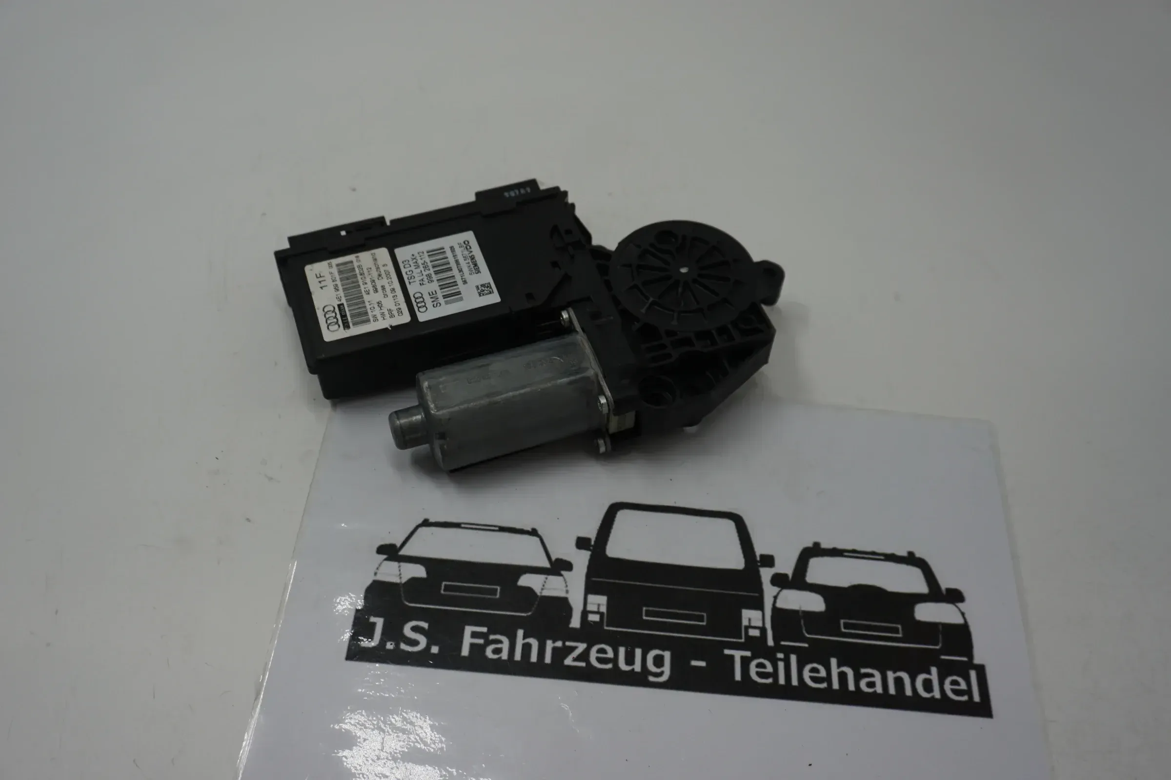 Audi S8 A8 4E Fensterheber 4E1910802B 4E1959802B Fensterhebermotor vorne rechts - Bild 1
