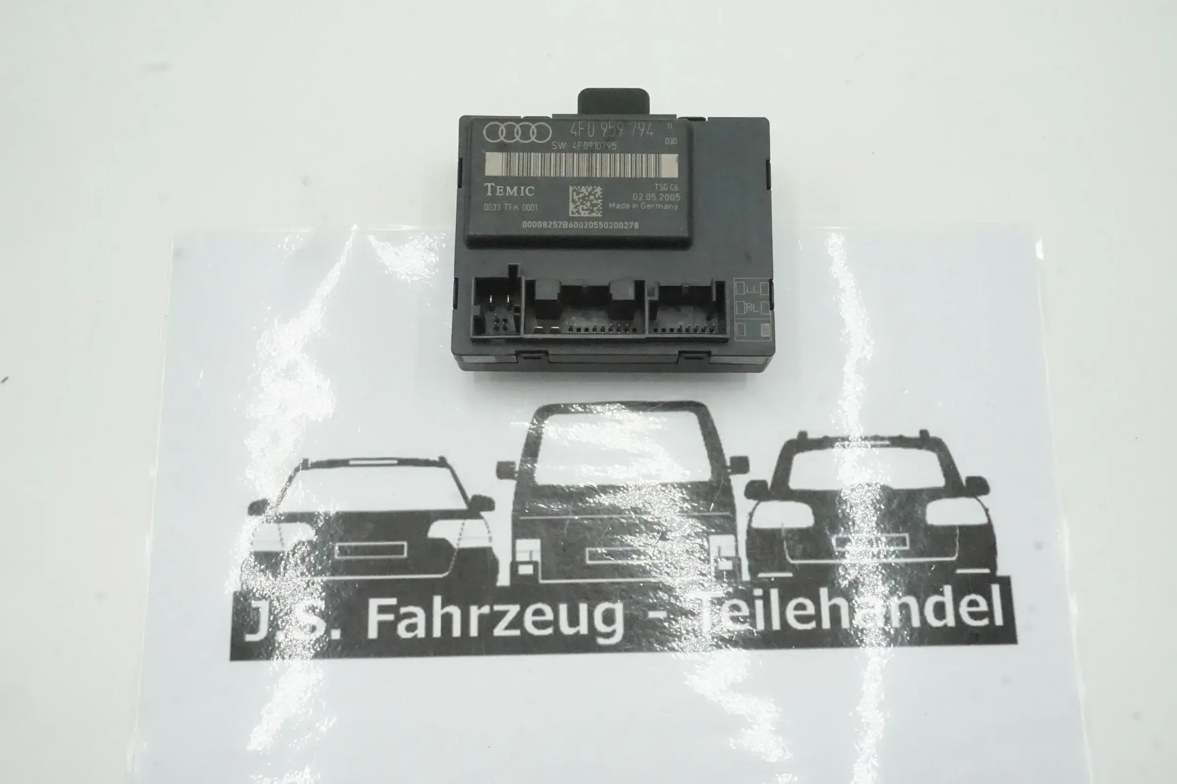 Audi A6 4F C6 Türsteuergerät hinten rechts 4F0959794 4F0910795 Beifahrer Orig. - Bild 1