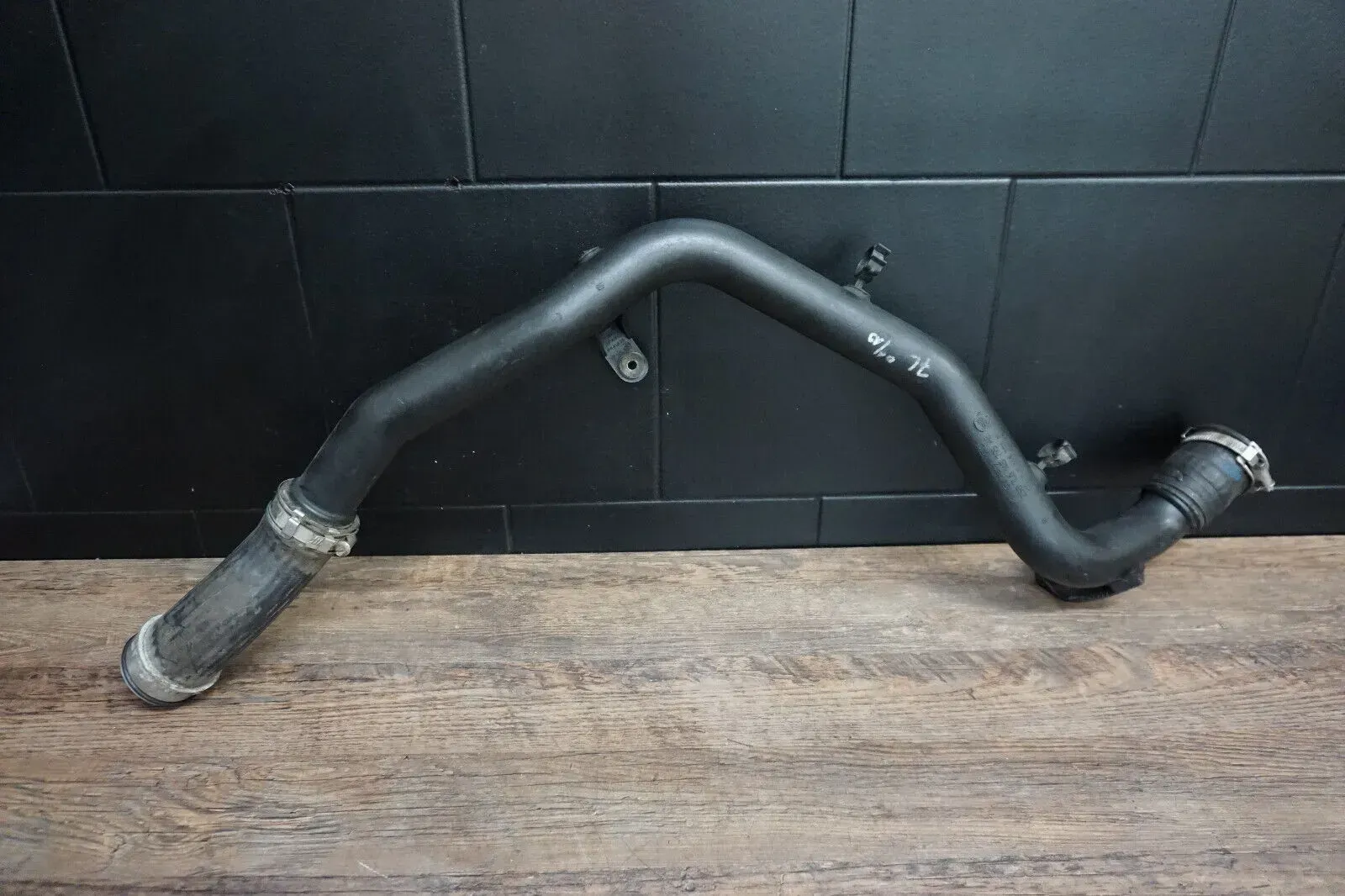 Ladeluftrohr Ladedruckrohr Audi Q7 4L TDI Druckrohr 7L6145770M 7L6145795Q - Bild 1
