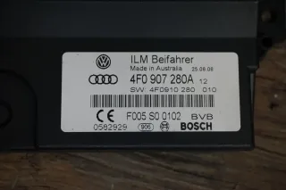 Audi Q7 A6 4F Bordnetz Steuergerät Beifahrer Bosch 4F0907280A 4F0910280 - Bild 3