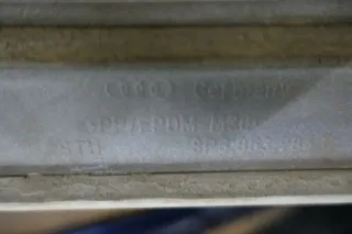 Audi A3 8P Zierleiste Leiste hinten rechts weiß 8P3853984C - Bild 8