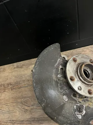 VW T5 V Transporter 03-09 Achsschenkel Radnabe rechts vorn 7H0258G - Bild 3
