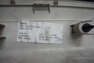 VW T5 / T5 FL A Säule Vorne Links Verkleidung 7H9867233A Säulenverkleidung - Bild 6