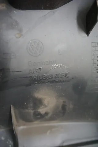 VW T5 T6 Transporter Trittstufe Einstieg Verkleidung vorn links 7H0863735C - Bild 7