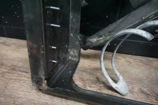 VW T4 Sitzkonsole Konsole vorne links Fahrersitz Schiene 701881669F rechts - Bild 3