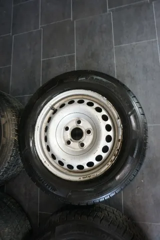 VW T5 T6 T6.1 Allwetter Stahl Hankook 205/65R16 107/105T DOT24 Reifen Räder - Bild 2