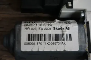 VW Touran Skoda Octavia Fensterheber Fensterhebermotor hinten rechts 1K0959704AK - Bild 5