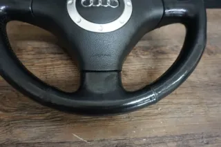 3-Speichen Sportlenkrad Audi TT 8N Lederlenkrad Lenkrad schwarz soul 8N0419091B - Bild 8