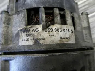 Lichtmaschine Generator 059903016S 3.0 TDI VWTouareg 3.0 TDI Valeo Original - Bild 5