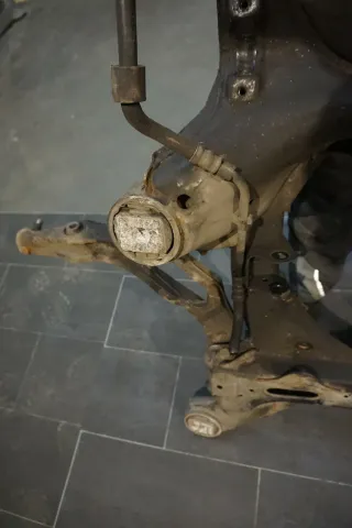 7L0400025 7L0411025C Original VW Touareg 7L 5.0 Vorderachse Achsträger Stabi - Bild 8